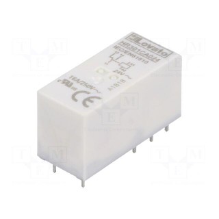 Relay: electromagnetic | SPDT | Ucoil: 24VAC | 16A/250VAC | 12A/30VDC