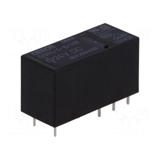 Relay: electromagnetic | SPDT | Ucoil: 24VDC | 16A | 16A/250VAC | PCB