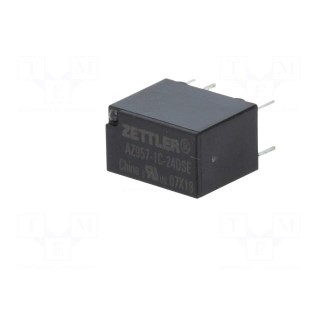 Relay: electromagnetic | SPDT | Ucoil: 24VDC | 2A | 0.5A/125VAC | PCB