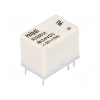 Relay: electromagnetic | SPDT | Ucoil: 24VDC | 3A | 3A/120VAC | 3A/24VDC