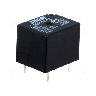 Relay: electromagnetic | SPDT | Ucoil: 24VDC | 7A/277VAC | 7A/30VDC