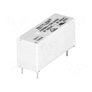 Relay: electromagnetic | SPDT | Ucoil: 24VDC | 8A/250VAC | 8A/30VDC | 8A