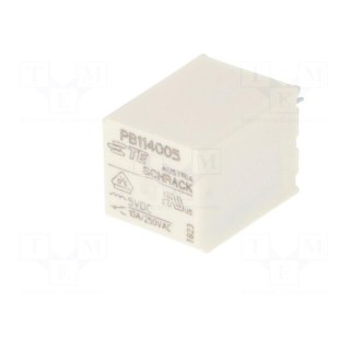 Relay: electromagnetic | SPDT | Ucoil: 5VDC | 10A/250VAC | 10A | 70Ω