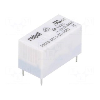 Relay: electromagnetic | SPDT | Ucoil: 5VDC | 5A | 5A/250VAC | 5A/30VDC