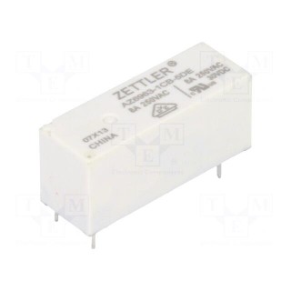 Relay: electromagnetic | SPDT | Ucoil: 5VDC | 8A/250VAC | 8A/30VDC | 8A
