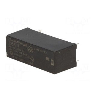 Relay: electromagnetic | SPDT | Ucoil: 5VDC | 8A | 8A/250VAC | 8A/24VDC