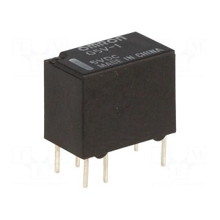 Relay: electromagnetic | SPDT | Ucoil: 5VDC | 0.5A/125VAC | 1A/24VDC