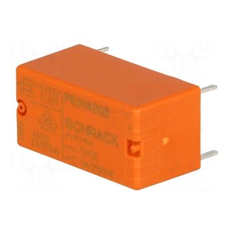 Relay: electromagnetic | SPDT | Ucoil: 5VDC | Icontacts max: 5A | PCB