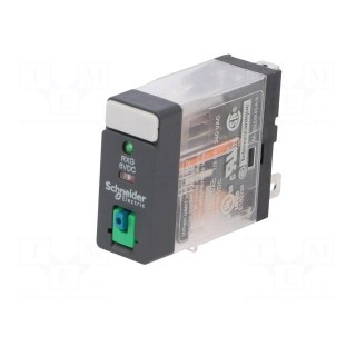 Relay: electromagnetic | SPDT | Ucoil: 6VDC | 10A | 10A/250VAC | socket