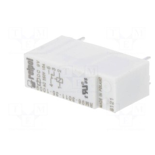 Relay: electromagnetic | SPDT | Ucoil: 9VDC | 8A/250VAC | 8A/24VDC | 8A