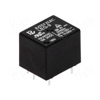 Relay: electromagnetic | SPDT | Ucoil: 9VDC | Icontacts max: 10A | PCB