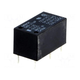 Relay: electromagnetic | SPST-NO + SPST-NC | Ucoil: 12VDC | 5A/30VDC