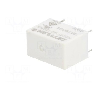 Relay: electromagnetic | SPST-NO | Ucoil: 12VDC | 10A | 10A/250VAC