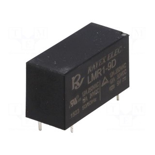 Relay: electromagnetic | SPST-NO | Ucoil: 12VDC | 16A/250VAC | 530mW