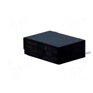 Relay: electromagnetic | SPST-NO | Ucoil: 12VDC | 3A/125VAC | 3A/30VDC