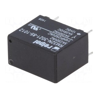 Relay: electromagnetic | SPST-NO | Ucoil: 12VDC | 5A/250VAC | 5A/28VDC