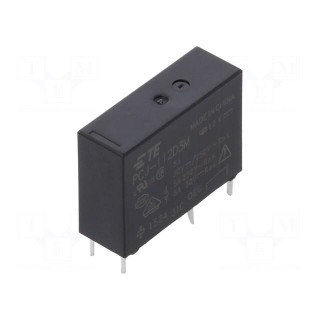 Relay: electromagnetic | SPST-NO | Ucoil: 12VDC | 5A/250VAC | 5A | 720Ω