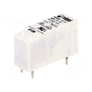 Relay: electromagnetic | SPST-NO | Ucoil: 12VDC | 8A/250VAC | 8A/24VDC