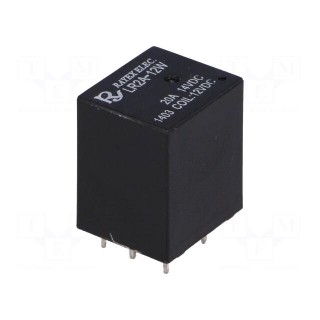 Relay: electromagnetic | SPST-NO | Ucoil: 12VDC | 5A/277VAC | 5A/30VDC