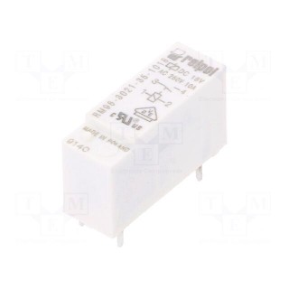 Relay: electromagnetic | SPST-NO | Ucoil: 18VDC | 8A/250VAC | 8A/24VDC