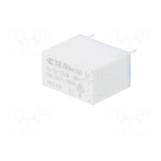 Relay: electromagnetic | SPST-NO | Ucoil: 24VDC | 10A/250VAC | 10A