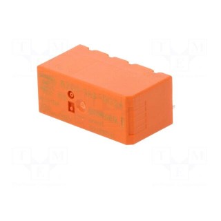 Relay: electromagnetic | SPST-NO | Ucoil: 24VDC | 12A/250VAC | 12A
