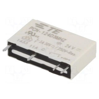 Relay: electromagnetic | SPST-NO | Ucoil: 24VDC | 3A/240VAC | 3A/30VDC