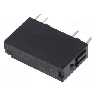 Relay: electromagnetic | SPST-NO | Ucoil: 3VDC | 5A/250VAC | 5A/30VDC