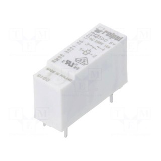 Relay: electromagnetic | SPST-NO | Ucoil: 5VDC | 8A | 8A/250VAC | PCB