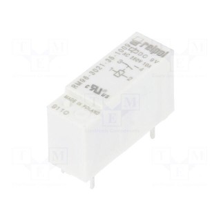 Relay: electromagnetic | SPST-NO | Ucoil: 9VDC | 8A | 8A/250VAC | PCB