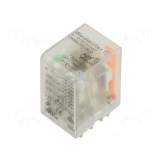 Relay: electromagnetic | 4PDT | 24VDC | Icontacts max: 5A | max.250VAC
