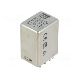 Relay: electromagnetic | 4PDT | Ucoil: 24VDC | 3A/110VAC | 3A/24VDC | 3A