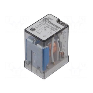 Relay: electromagnetic | DPDT | 12VDC | Icontacts max: 20A | 140Ω
