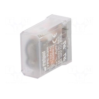 Relay: electromagnetic | DPDT | Ucoil: 110VAC | 5A/250VAC | 5A/24VDC