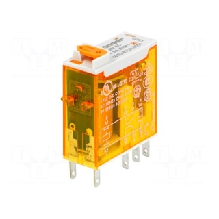 Relay: electromagnetic | DPDT | Ucoil: 12VAC | 8A/250VAC | 8A/30VDC