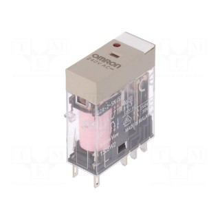 Relay: electromagnetic | DPDT | Ucoil: 240VAC | 5A/250VAC | 5A/30VDC