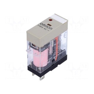 Relay: electromagnetic | SPDT | Ucoil: 110VAC | 10A/250VAC | 10A/30VDC