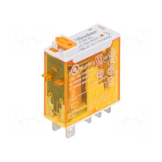 Relay: electromagnetic | SPDT | Ucoil: 110VAC | 16A/250VAC | 16A/30VDC