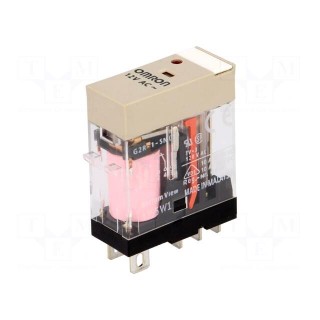 Relay: electromagnetic | SPDT | Ucoil: 12VAC | 10A/250VAC | 10A/30VDC