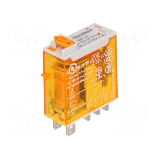Relay: electromagnetic | SPDT | Ucoil: 230VAC | 16A/250VAC | 16A/30VDC