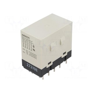 Relay: electromagnetic | DPST-NO + DPST-NC | Ucoil: 120VAC | 25A