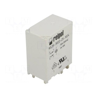 Relay: electromagnetic | DPST-NO | Ucoil: 24VDC | 35A | Series: RS35