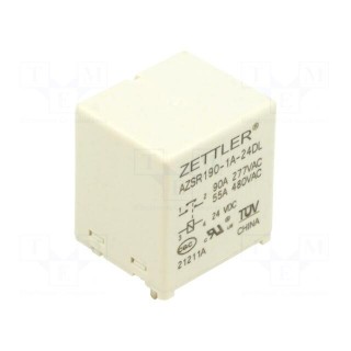 Relay: electromagnetic power | SPST-NO | Ucoil: 24VDC | 90A | PCB | 1.9W