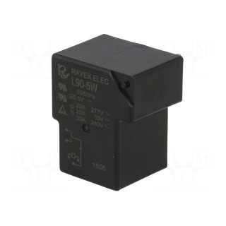 Relay: electromagnetic | SPDT | Ucoil: 5VDC | 30A | Series: L90 | 900mW