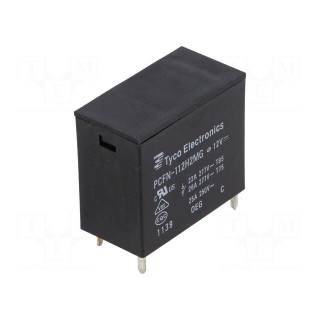 Relay: electromagnetic | SPST-NO | Ucoil: 12VDC | 25A | Series: PCFN