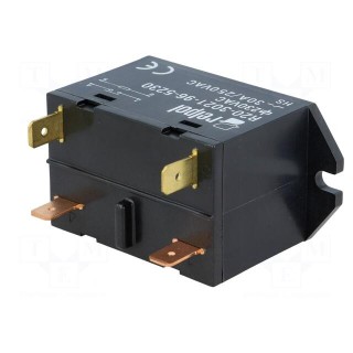 Relay: electromagnetic | SPST-NO | Ucoil: 230VAC | 30A | Series: R20