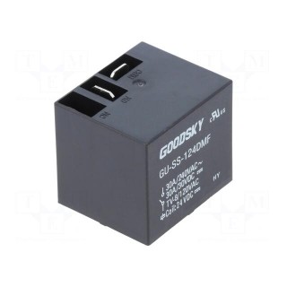 Relay: electromagnetic | SPST-NO | Ucoil: 24VDC | 30A | PCB | max.240VAC