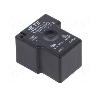 Relay: electromagnetic | SPST-NO | Ucoil: 5VDC | 30A | Series: T9A | PCB