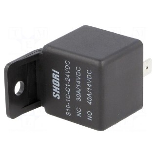 Relay: electromagnetic | SPDT | Ucoil: 24VDC | 40A | automotive | 1.8W