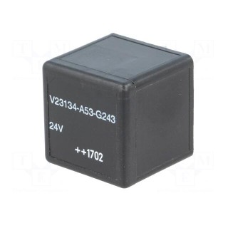 Relay: electromagnetic | SPDT | Ucoil: 24VDC | 60A | automotive | 324Ω